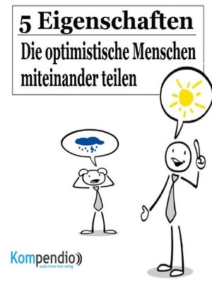 cover image of 5 Eigenschaften, die optimistische Menschen miteinander teilen